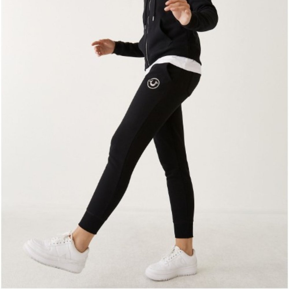 True Religion Crystal Logo Jogger